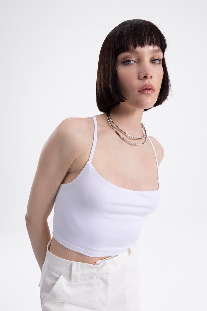 BSL Women Neck tie strapped top - Erith