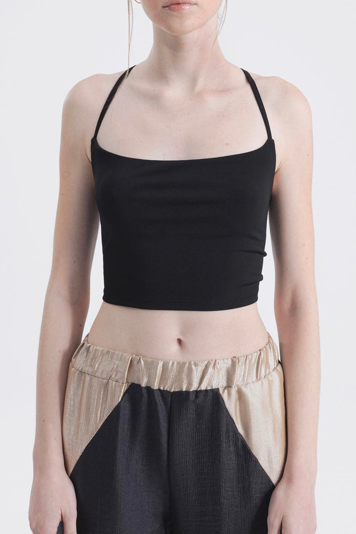 BSL Women Neck tie strapped top - Centreville