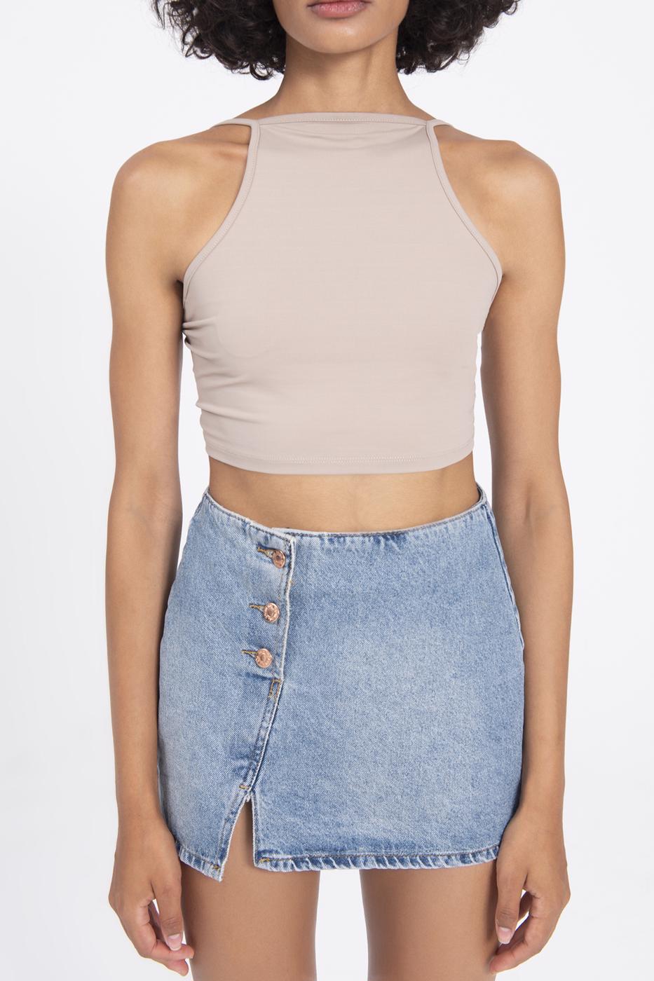 BSL Women Neck tie top - Beckum