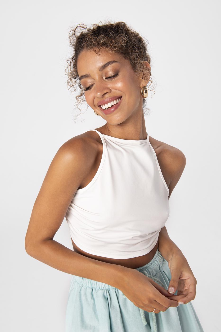 BSL Women Neck tie top - Lyon