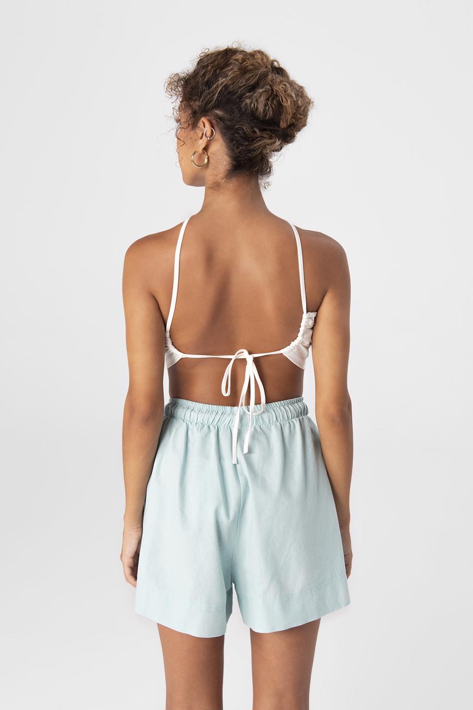 BSL Women Neck tie top - Lyon