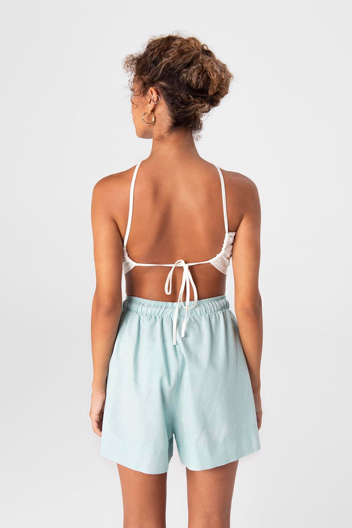 BSL Women Neck tie top - Lyon