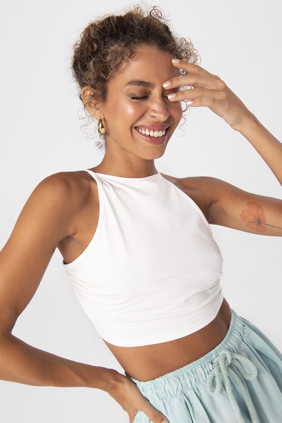 BSL Women Neck tie top - Lyon
