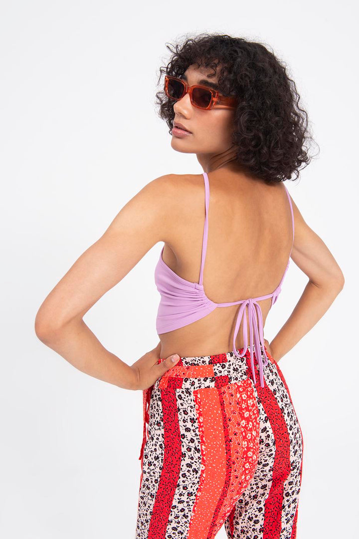 BSL Women Neck tie top - St. Catharines