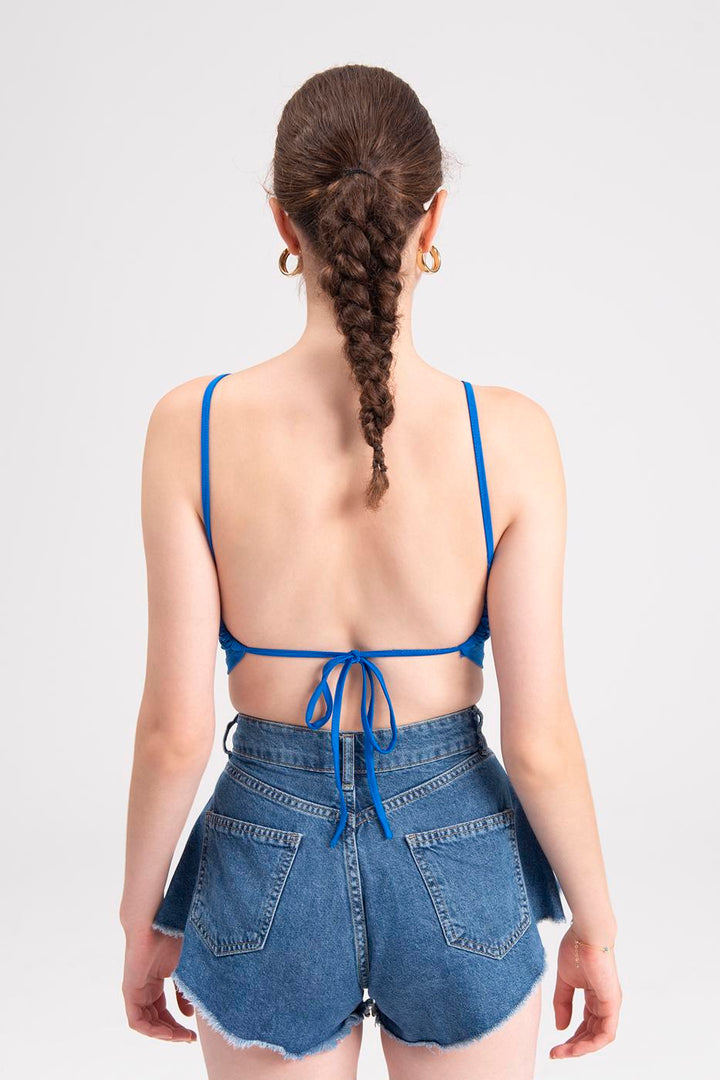 BSL Women Neck tie top - Eastbourne