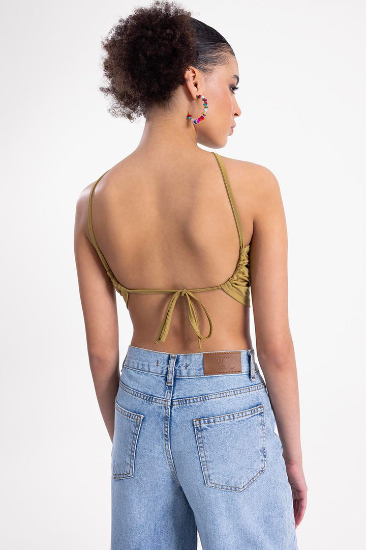 BSL Women Neck tie top - Livry-Gargan