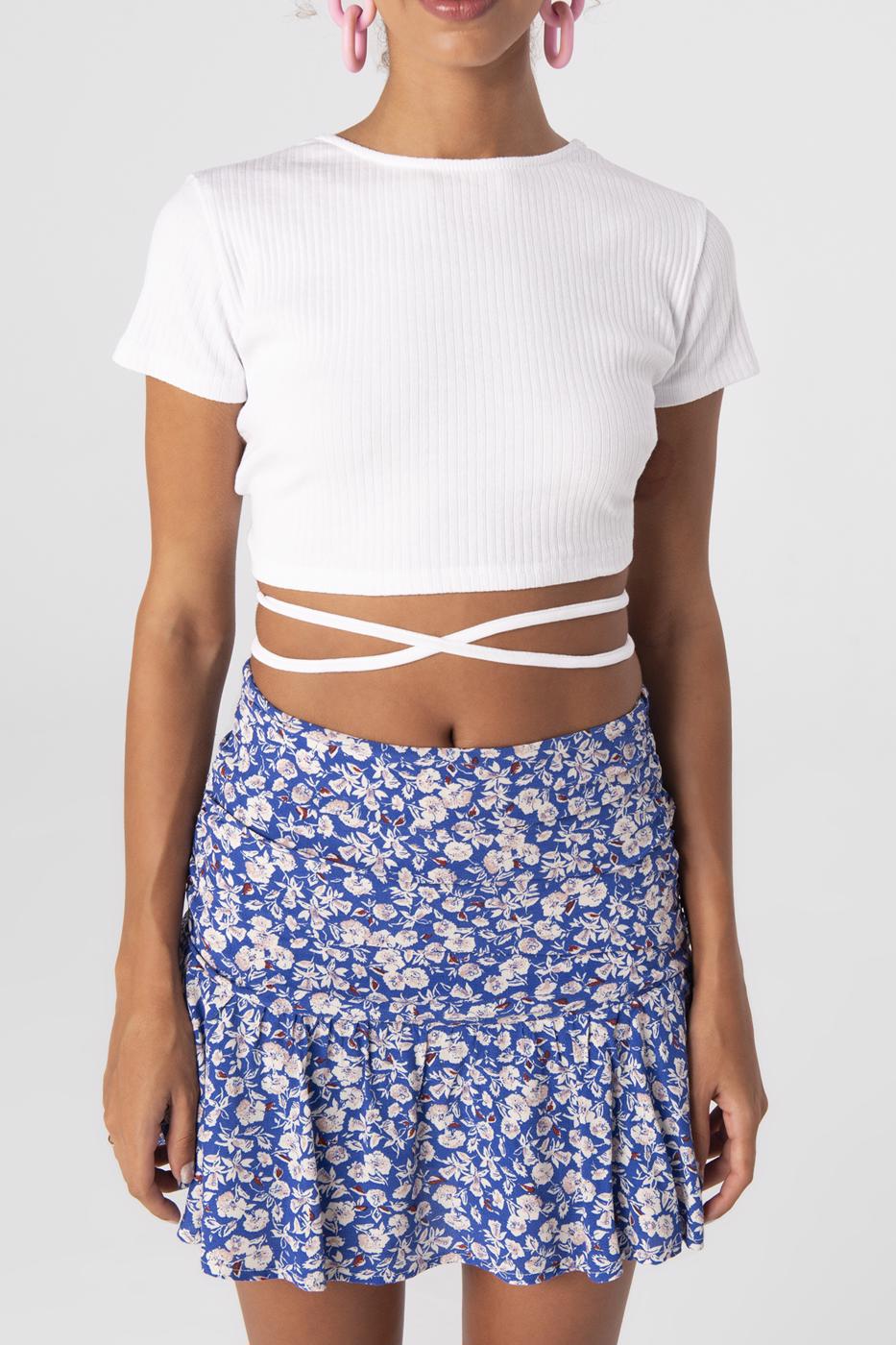 BSL Women Cross back tie crop top - Buena Vista Tomatlán