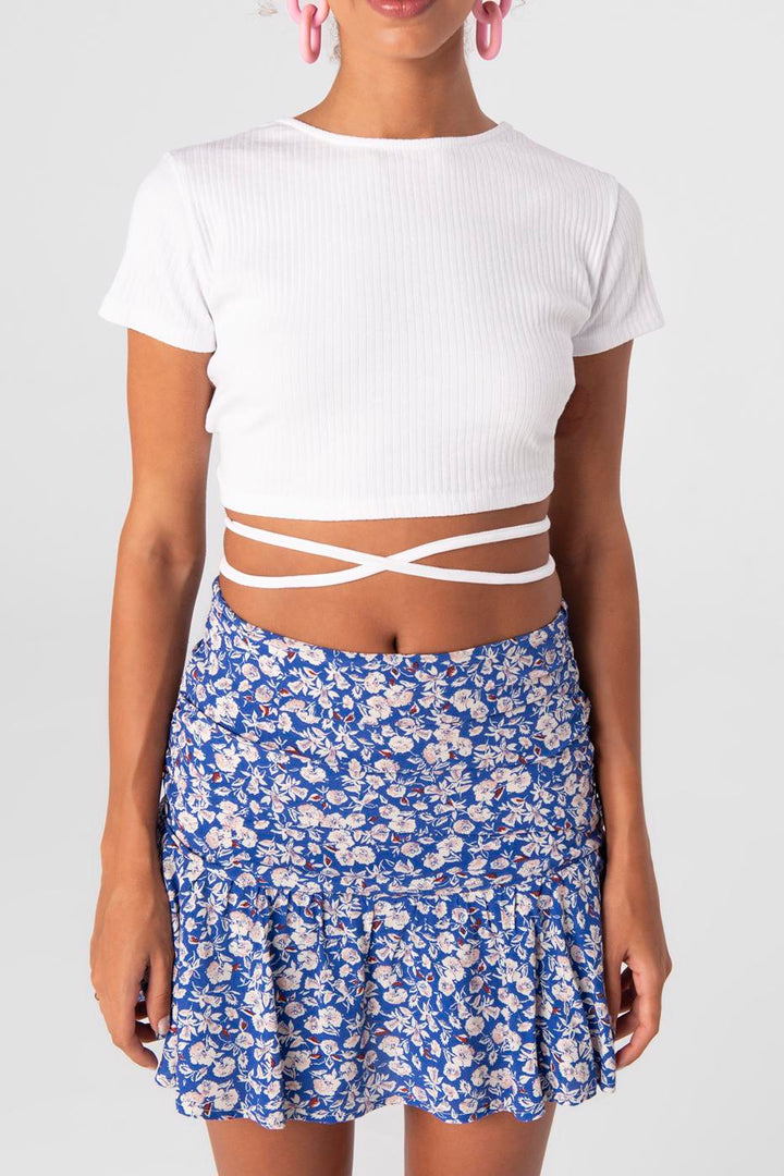 BSL Women Cross back tie crop top - Buena Vista Tomatlán