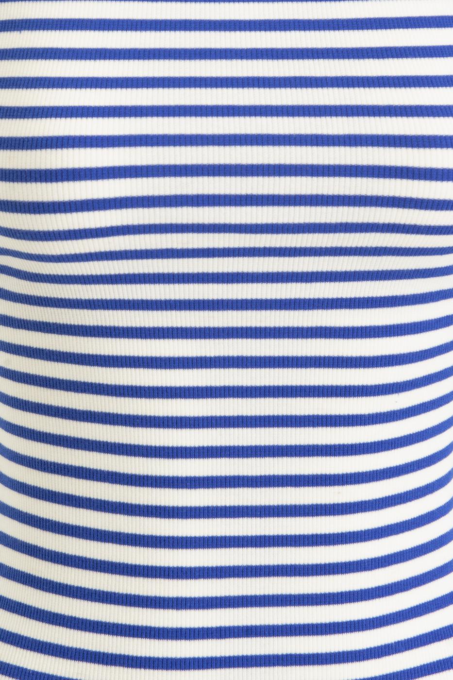 BSL Women Striped Backless Top - Valle Hermoso