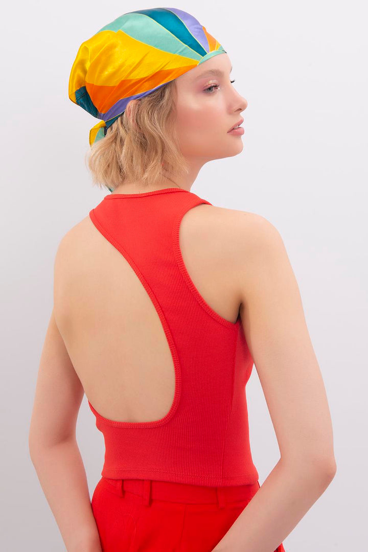 BSL Women Open Back Sleeveless Top - South Shields