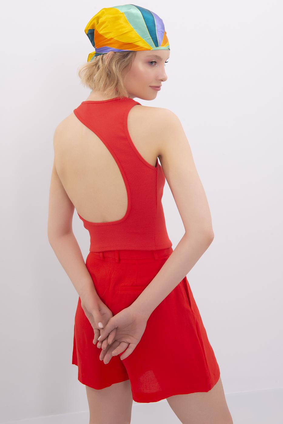 BSL Women Open Back Sleeveless Top - South Shields