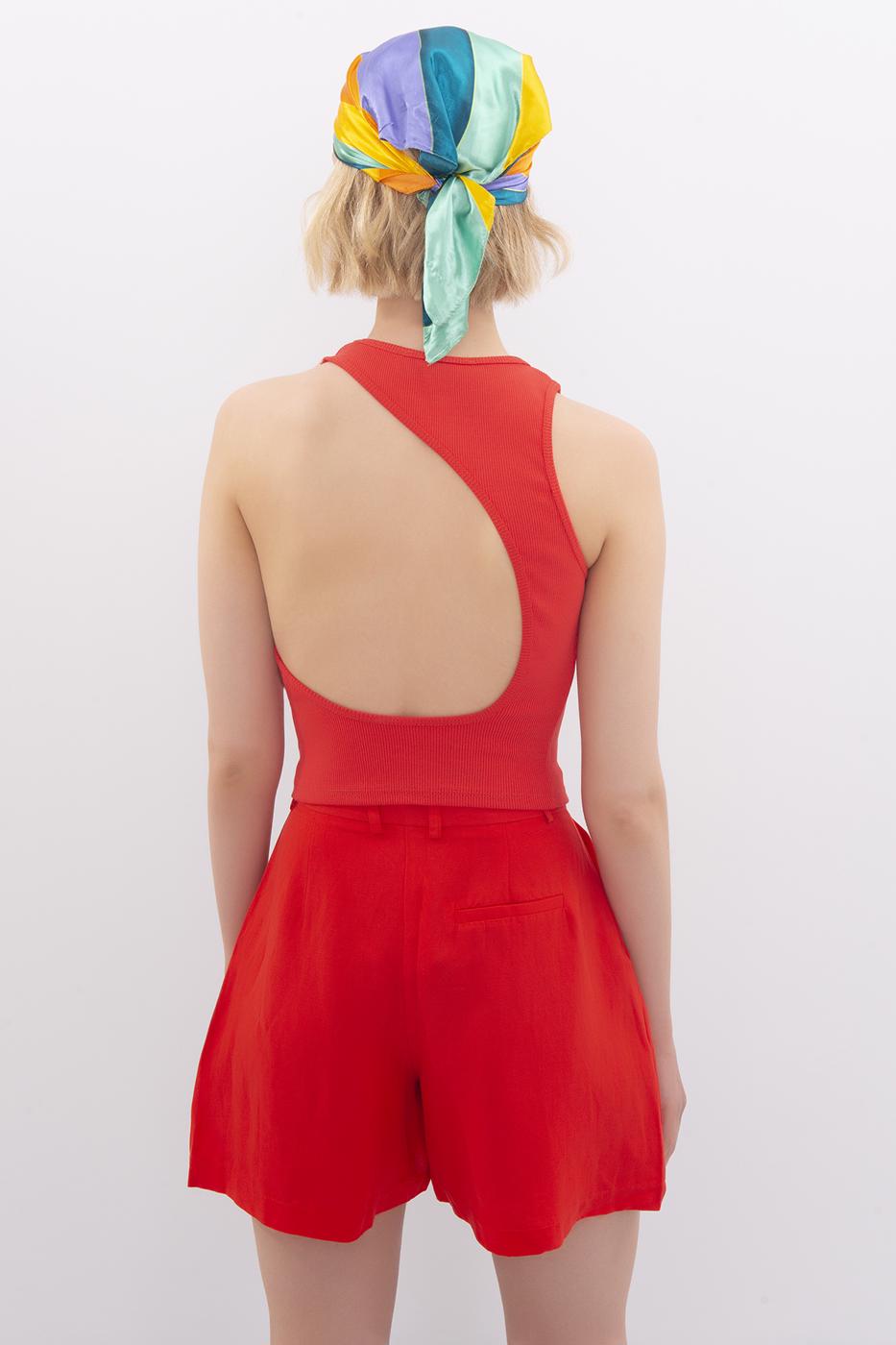 BSL Women Open Back Sleeveless Top - South Shields