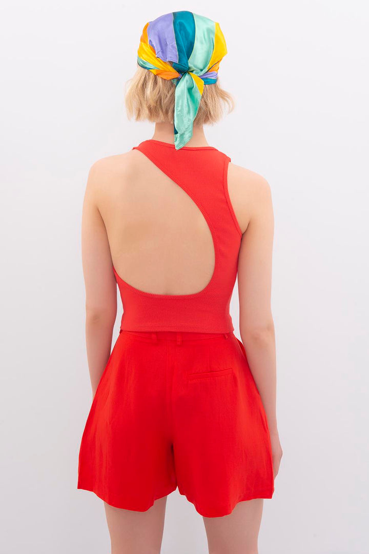BSL Women Open Back Sleeveless Top - South Shields