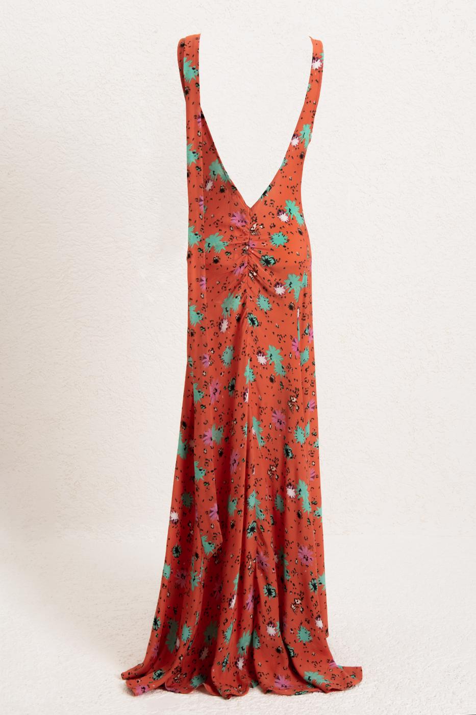 BSL Women Backless Midi Dress - Riverview