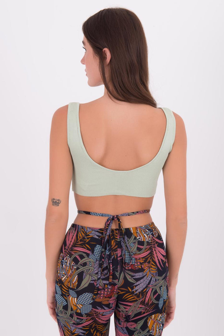 BSL Women Open Back Knit Cami Top - Marina di Carrara