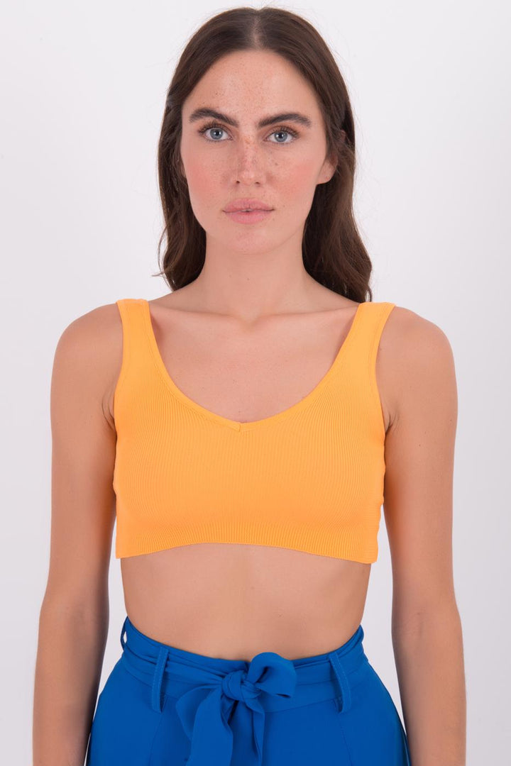 BSL Women Open Back Knit Cami Top - Aliso Viejo