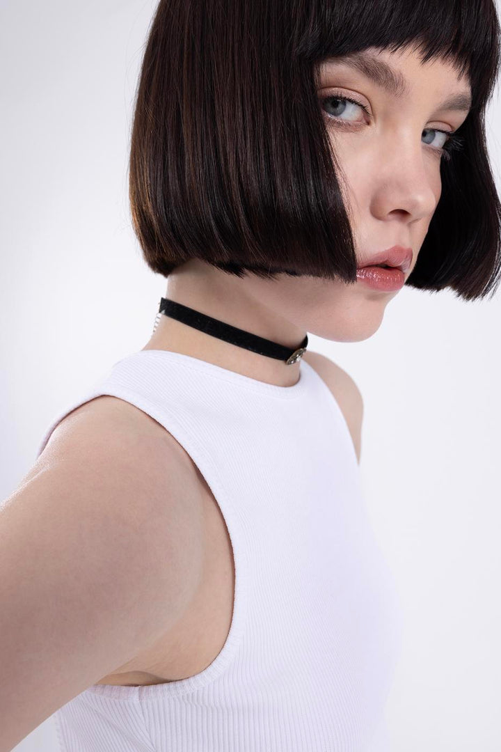 BSL Women Cut out back crop top - Jalacingo