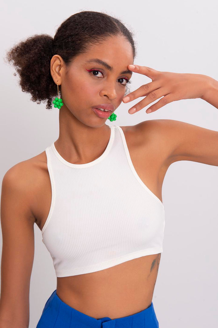 BSL Women T Back Crop Top - Lousada