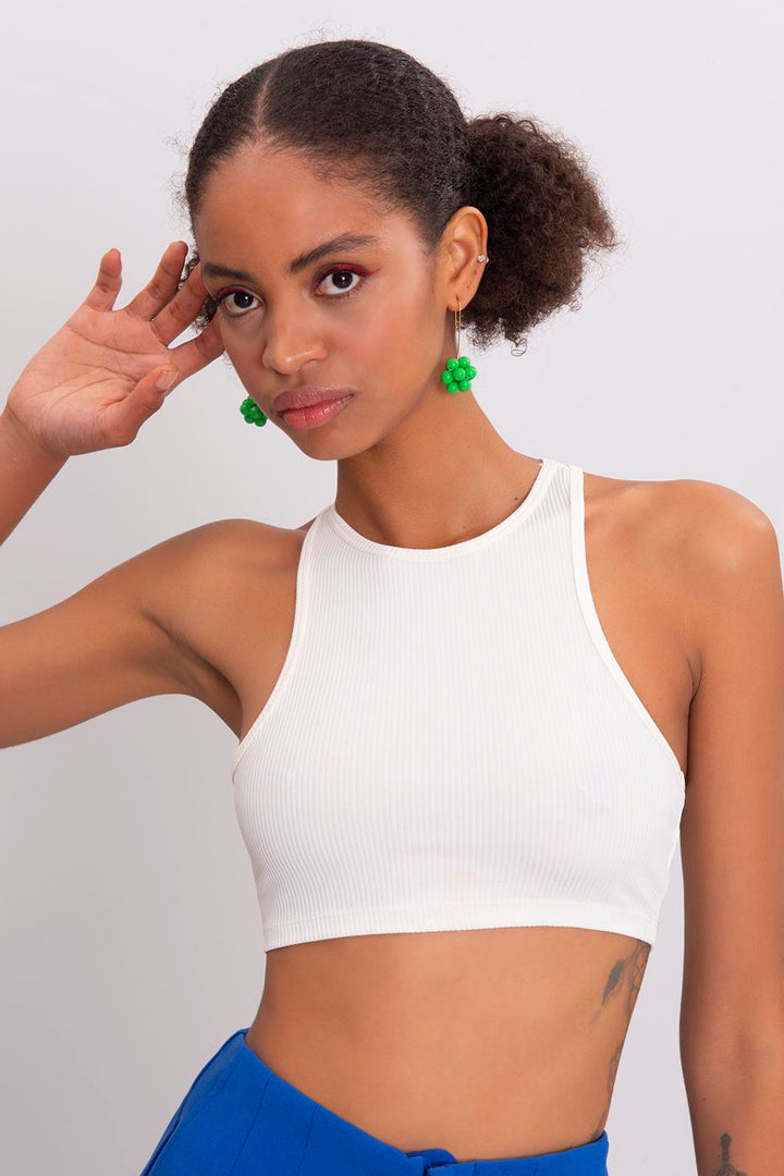 BSL Women T Back Crop Top - Lousada