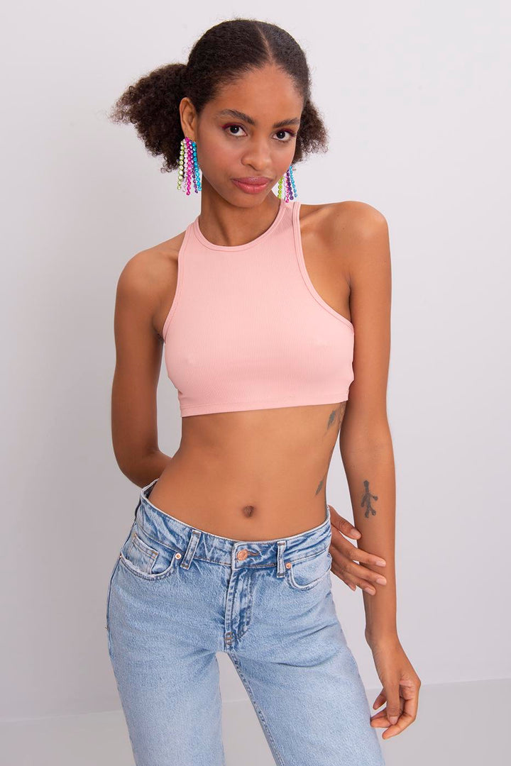 BSL Women T Back Crop Top - Smarhon