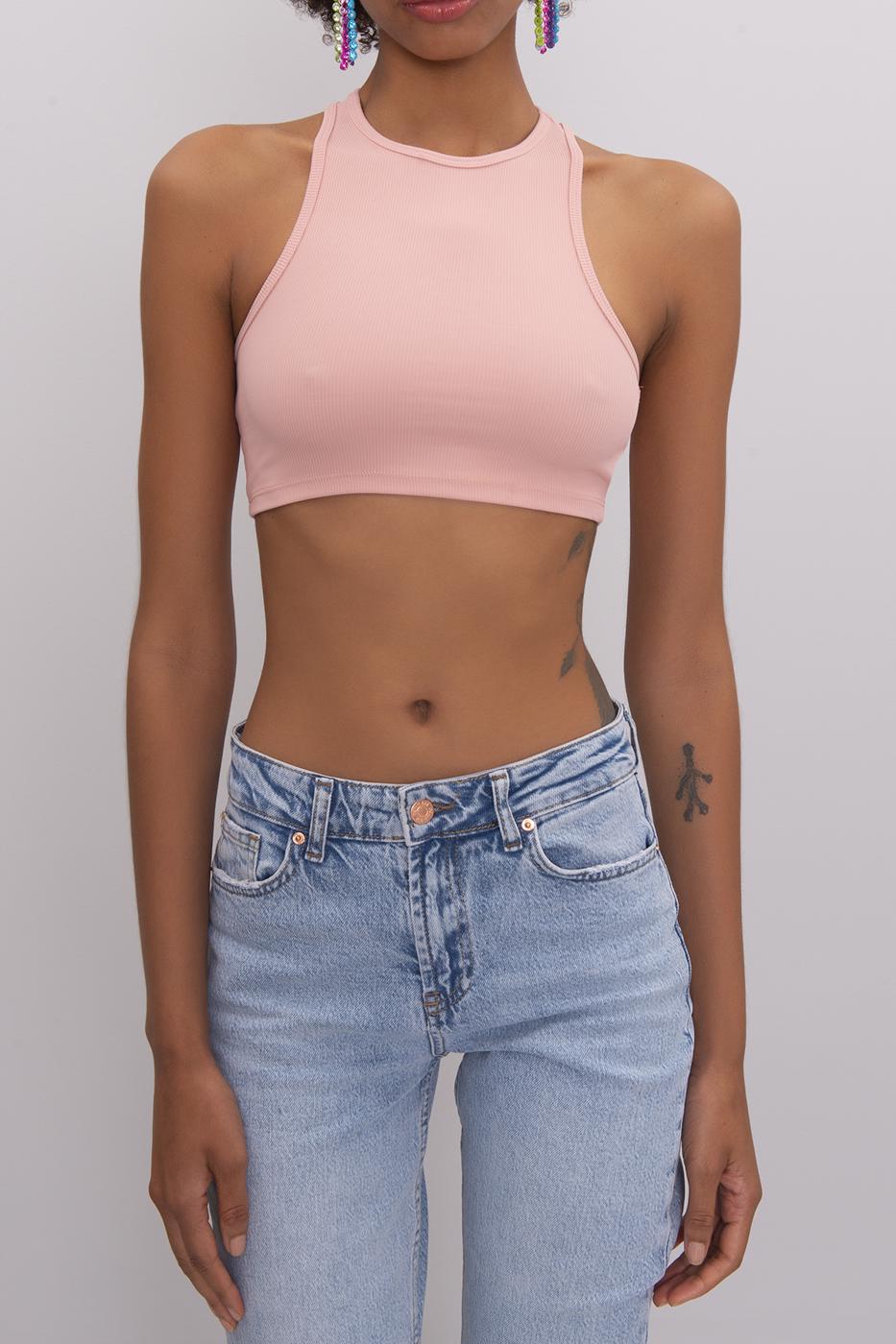 BSL Women T Back Crop Top - Smarhon