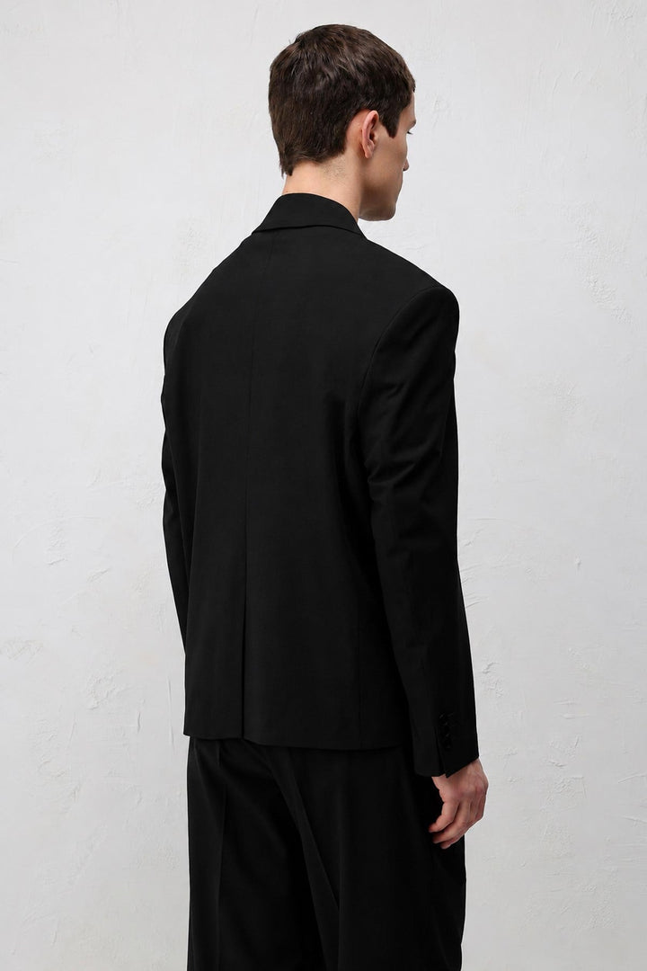 ANT Antioch Siyah Relaxed Fit Erkek Blazer Ceket - Courtenay