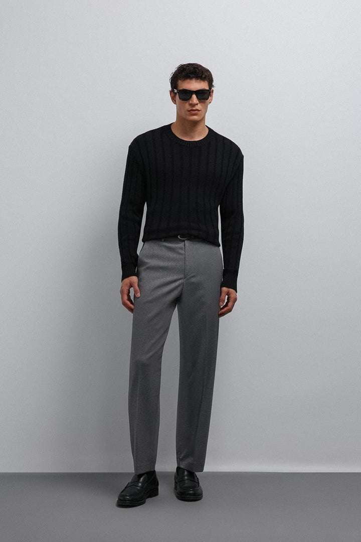 ANT Antioch Black 100% Cotton Thread Men's Sweater - St. Louis Park