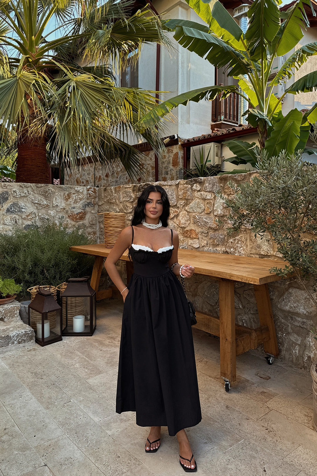 EYY Women Black Strappy Dress - Sankt Ingbert