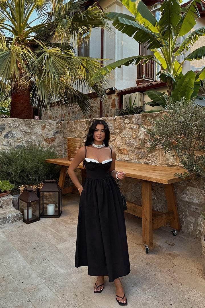EYY Women Black Strappy Dress - Sankt Ingbert