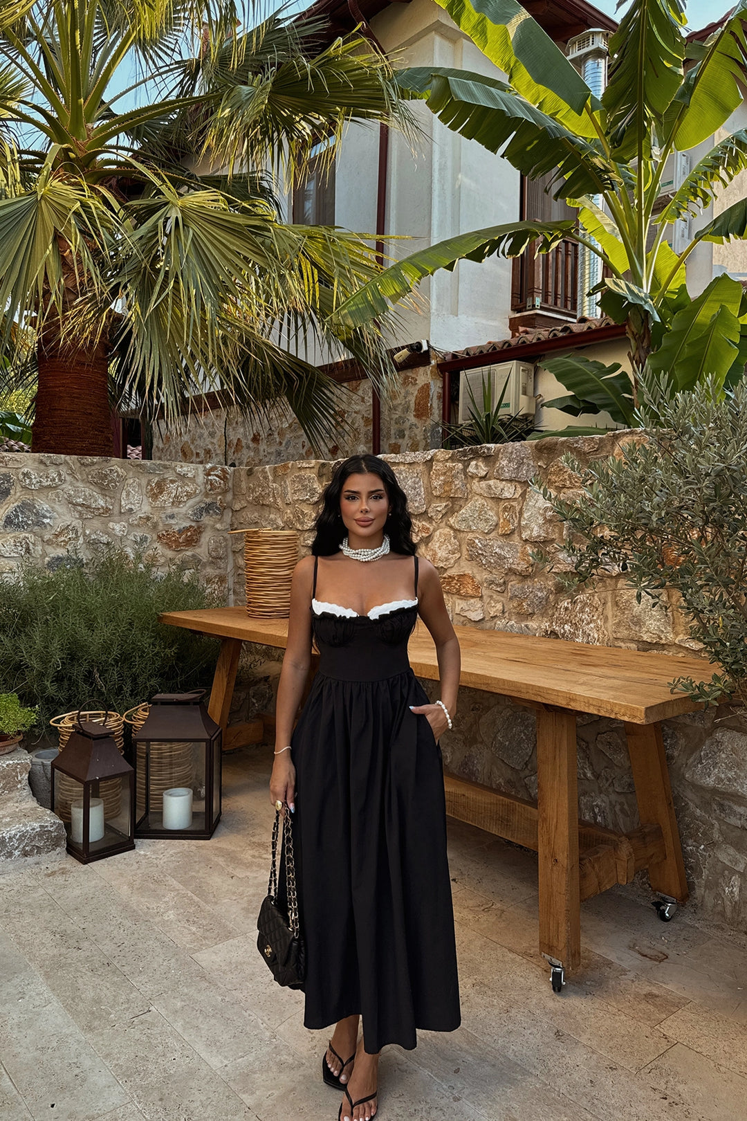 EYY Women Black Strappy Dress - Sankt Ingbert