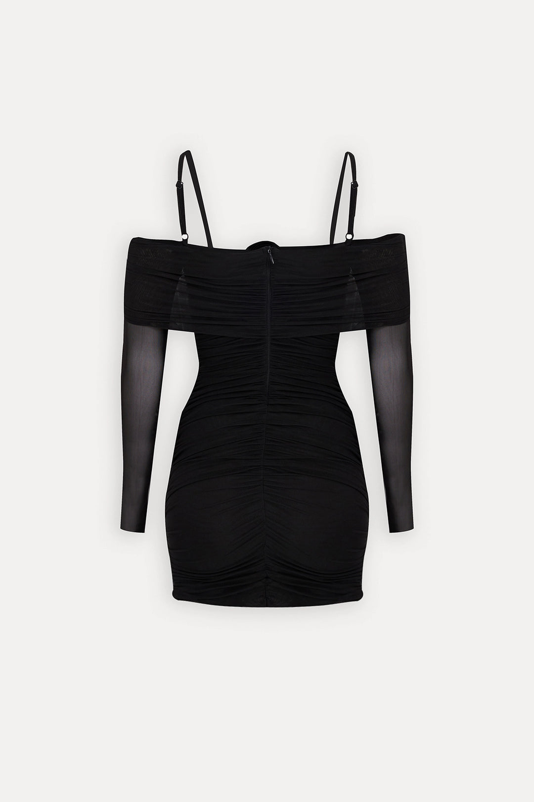 EYY Women Black Strappy Rose Detail Dress - Bilbao