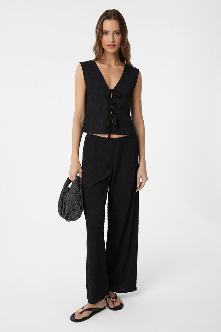 ANT Antioch Black Suit with Detailed Texture for Women - Fort Pierce