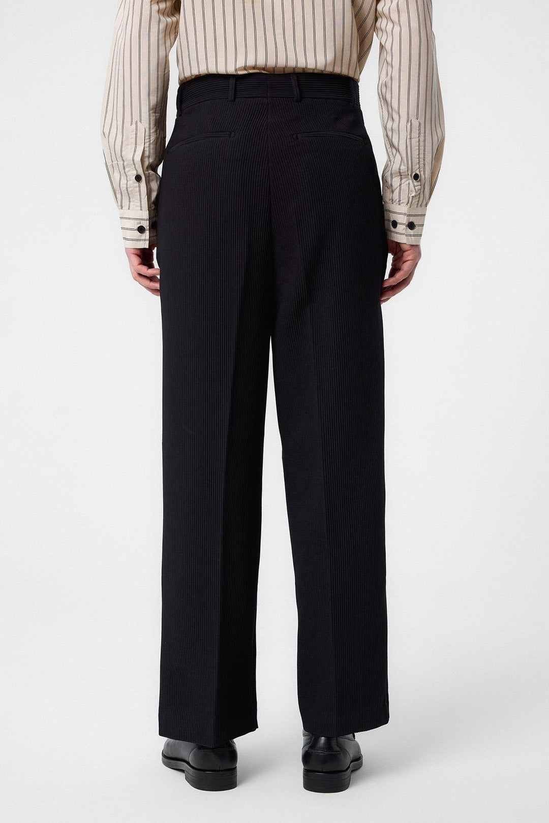 ANT Antioch Black Baggy Corduroy Men's Pants - El Ejido