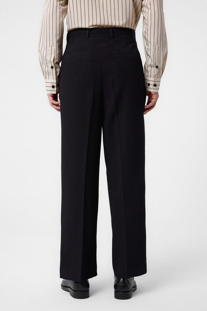 ANT Antioch Siyah Baggy Fitilli Erkek Pantolon - Concord