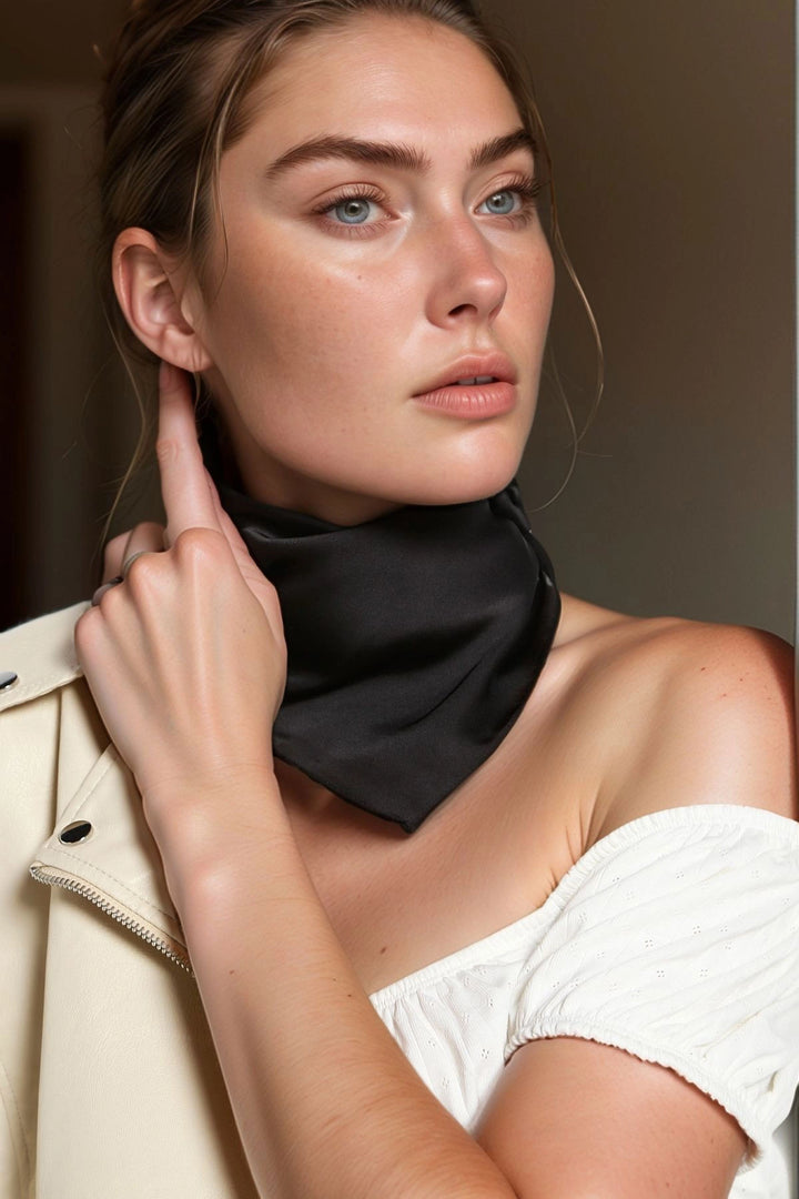 Black Bandana Scarf BCNSV-2513731 - Reims