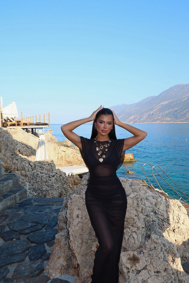 EYY Women Black Basic Dress - Gold Coast