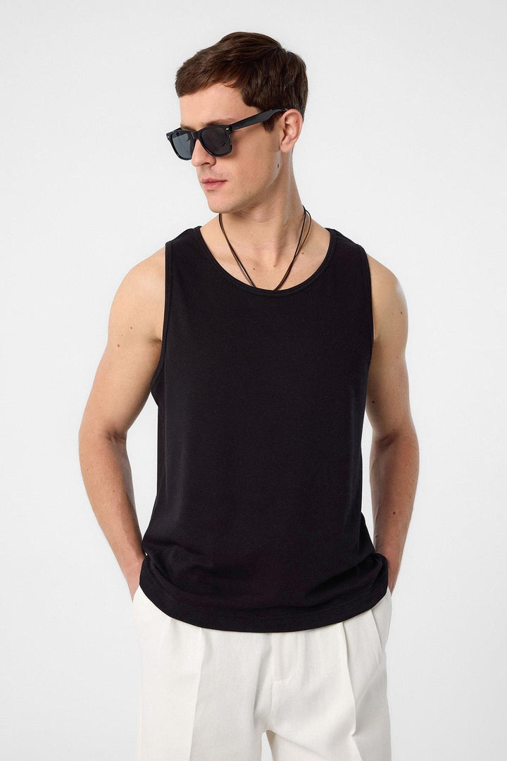 ANT Antioch Black Basic Men's Tank Top - Jaén