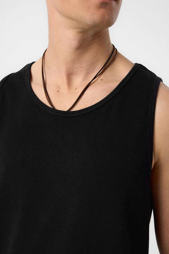 ANT Antioch Black Basic Men's Tank Top - Jaén