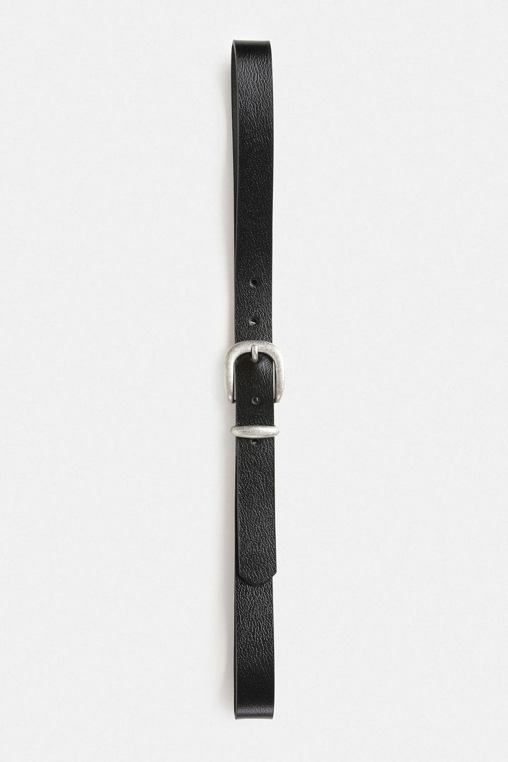 ANT Antioch Black Basic Men's Leather Belt - Wildwood