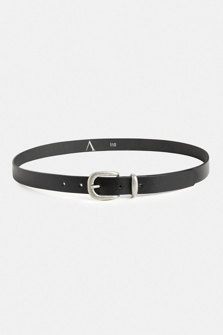 ANT Antioch Black Basic Men's Leather Belt - Wildwood