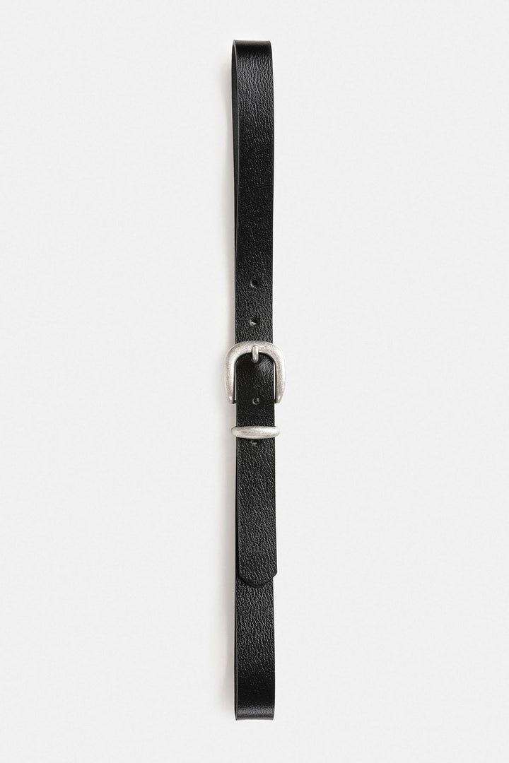 ANT Antioch Black Basic Men's Leather Belt - Luxembourg