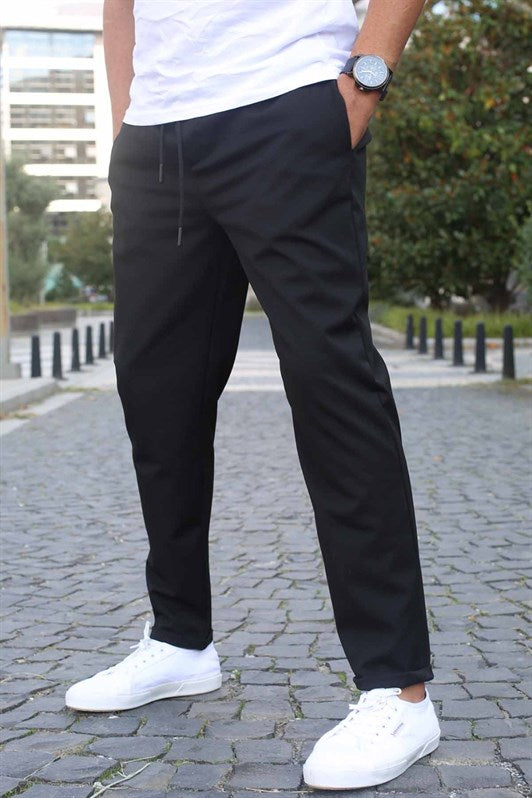 MDX Black Basic Jogger Pants 5486 - Tlapacoyan
