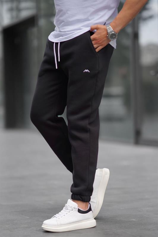MDX Black Basic Elastic Sweatpants 6524 - Benton