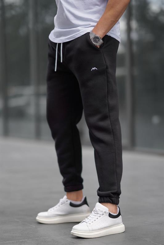MDX Black Basic Elastic Sweatpants 6524 - Benton