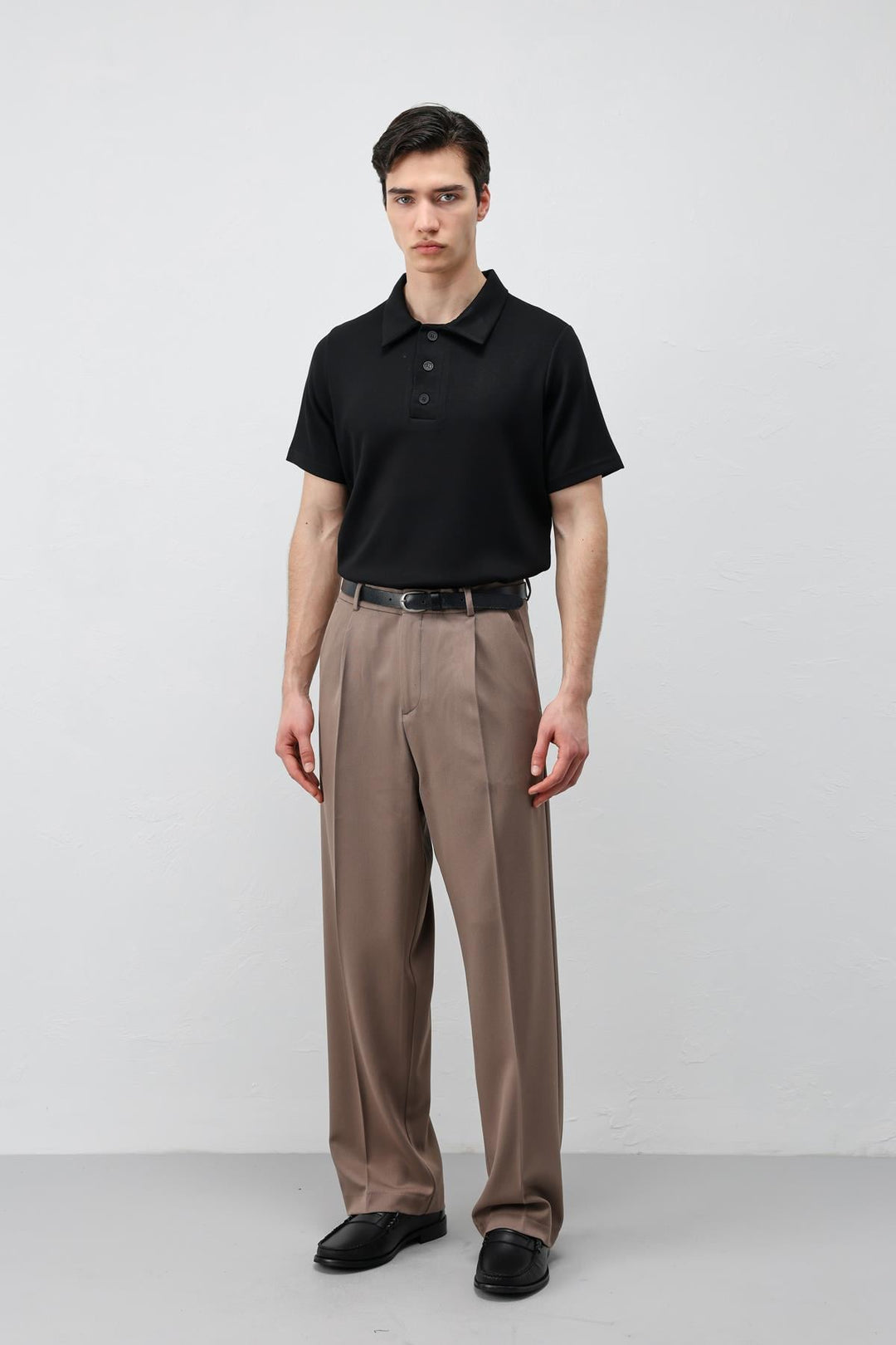 ANT Antioch Siyah Basic Polo Yaka Erkek T-Shirt - North Ridgeville