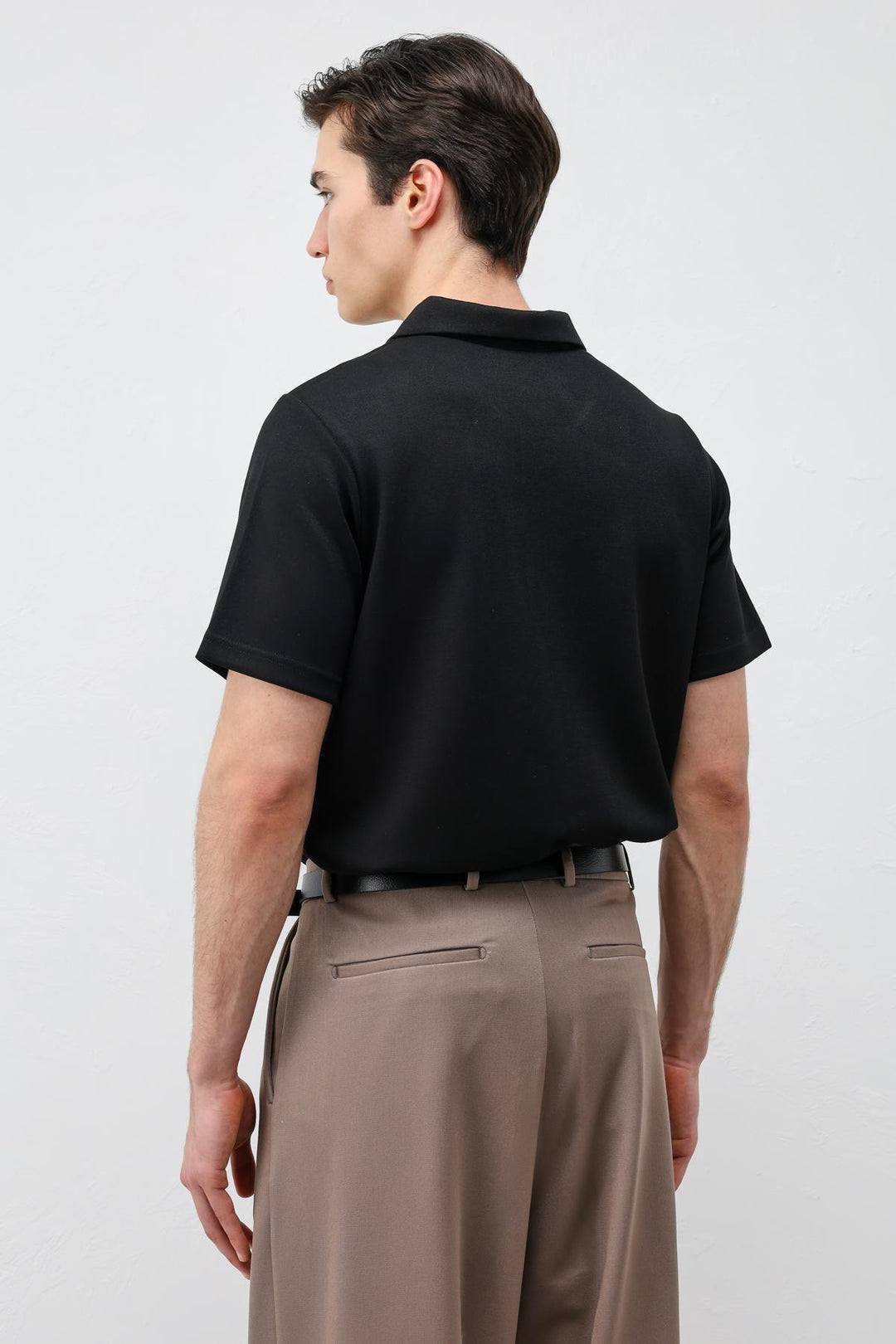 ANT Antioch Siyah Basic Polo Yaka Erkek T-Shirt - North Ridgeville