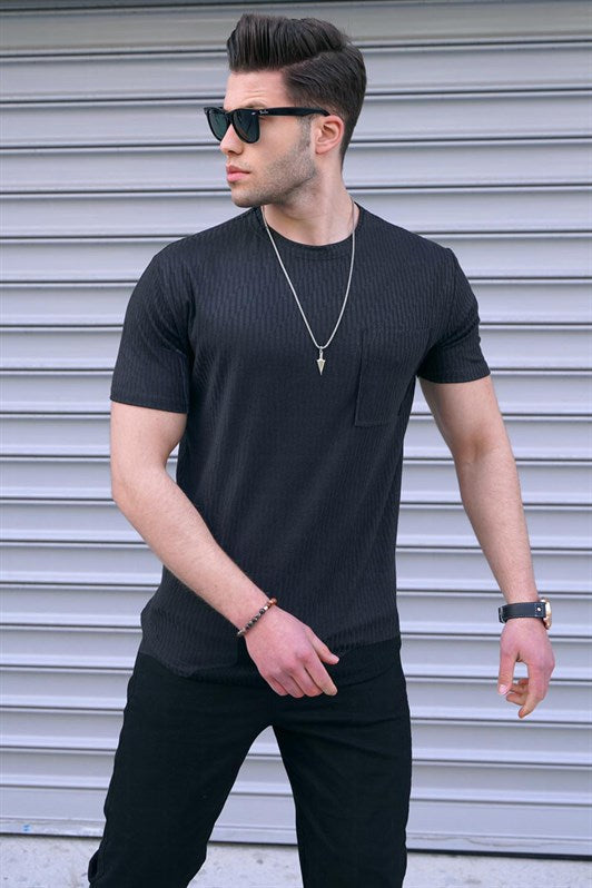 MDX Black Basic Knit T-shirt - Pinellas Park