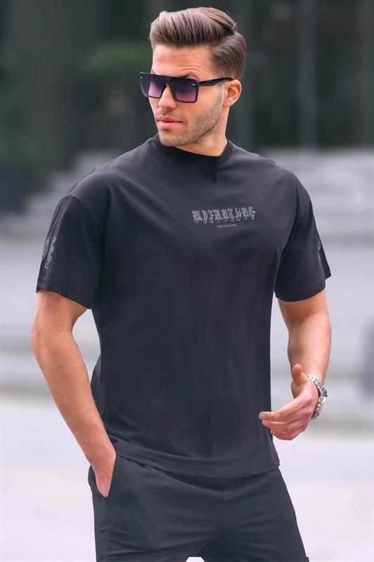 MDX Black Bicycle Collar Men's T-shirt 6112 - Edmonds