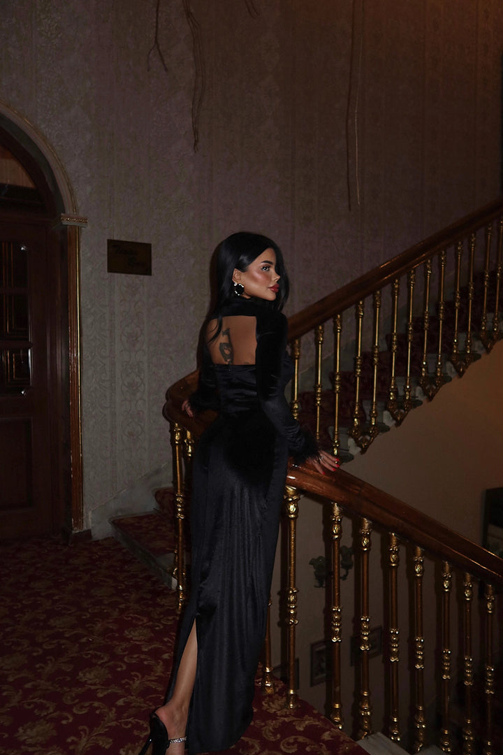 EYY Women Black Bolero Dress - Kolomyia