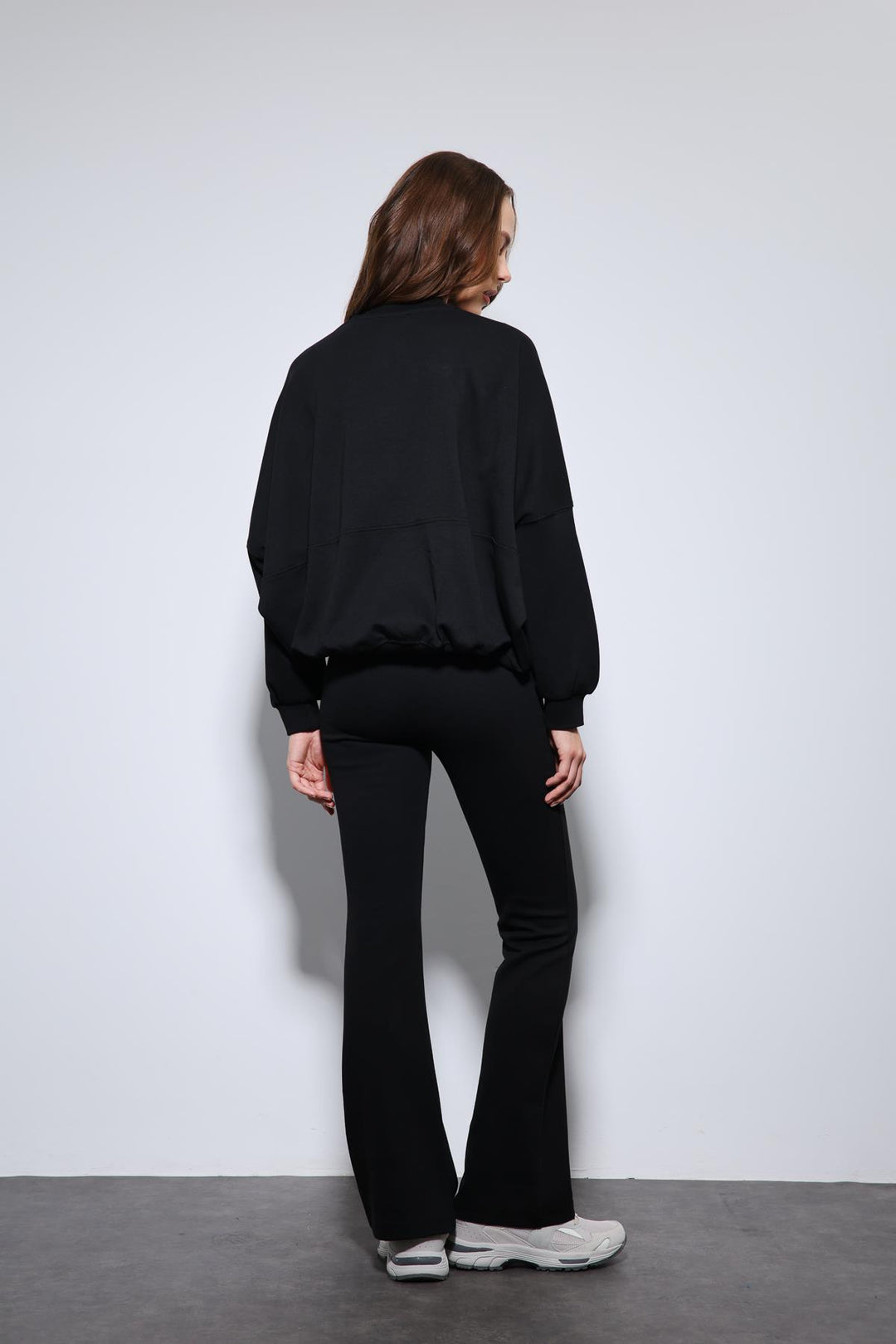 ANT Antioch Black Bomber Jacket and Spanish Flare Sweat Suit - Herford